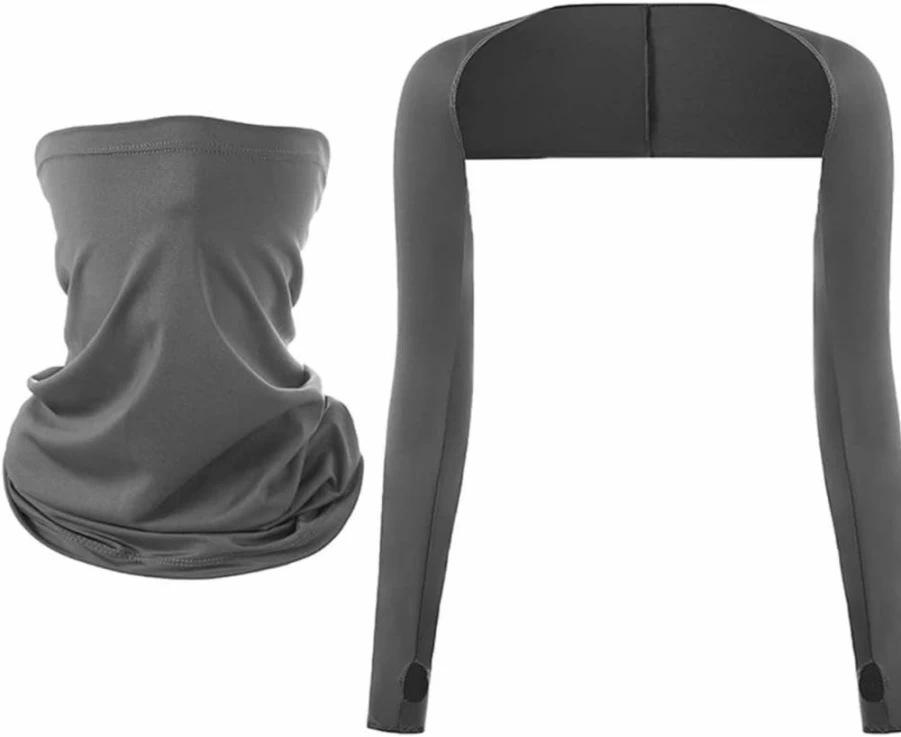 YEKEYI UV Protection Cooling Arm Sleeves for Golf Cycling Running - Breathable Sun Shield Sports Sleeves
