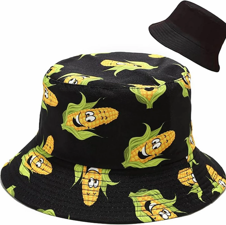 XYIYI Reversible Bucket Hat for Women - Double-Sided Summer Beach & Fisherman Hat